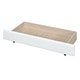 preview thumbnail 8 of 19, Full Size Upholstered Leather Platform Bed with Rabbit Ornament & 4 Drawers, Low to Ground Full Bed Frame with Slats Support