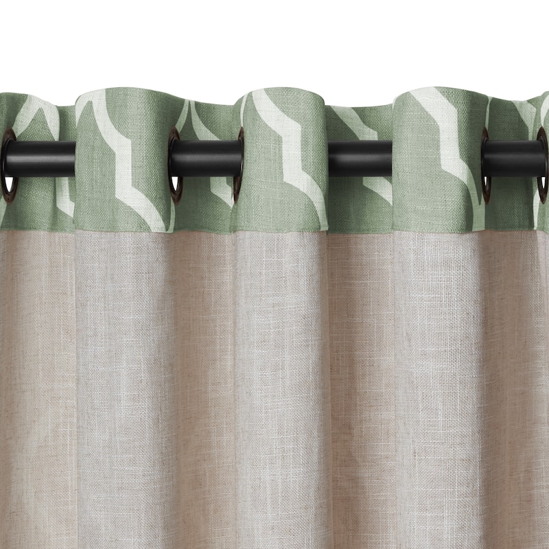 Elrene Medalia Grommet Top Curtain Panel