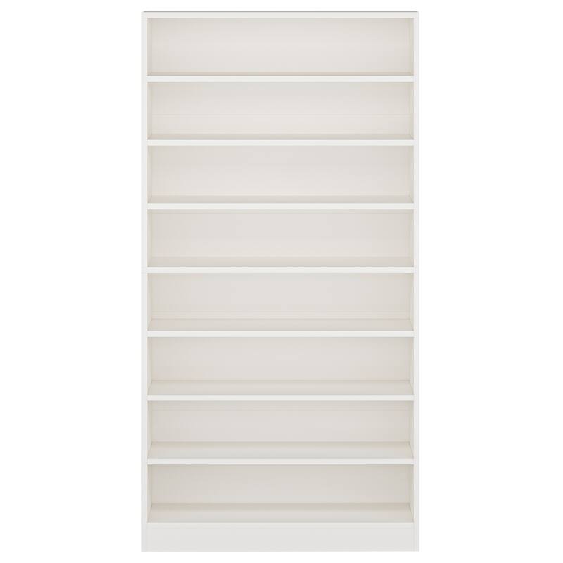 Wood Shoe Cabinet, Freestanding Shoe Storage Cabinet, Open Storage Shoe Organizer Entryway Shoe Rack Cabinet