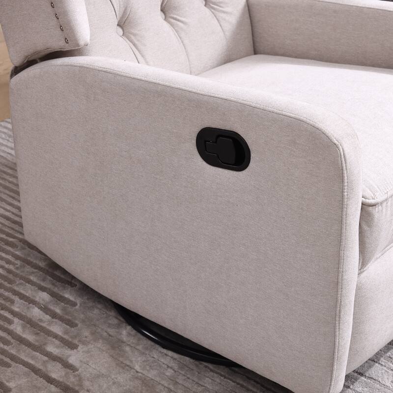 360 Degree Swivel Nursery Rocking Chair
