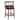 Leather Upholstered Wooden 360 Degrees Swivel Barstool with Back.