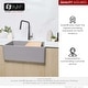preview thumbnail 15 of 46, STYLISH Undermount 30" Workstation Single-Bowl Composite Granite Kitchen Sink - 30" x 21" x 10"