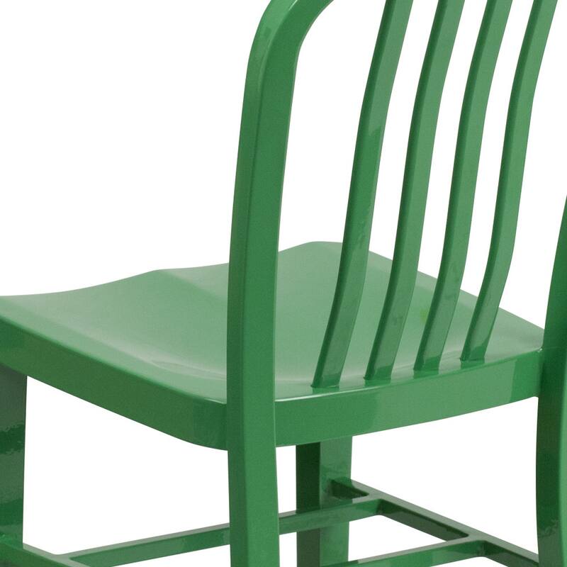2 Pack Metal Indoor-Outdoor Chair