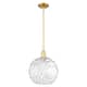 Option Clear Water Glass / Satin Gold