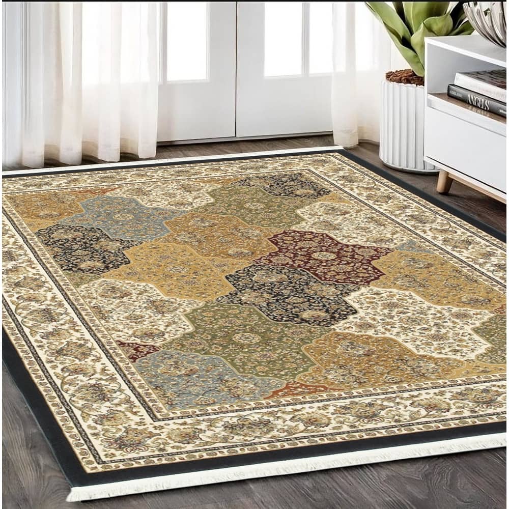 HomeRootsOriental Traditional Rectangle Area Rug