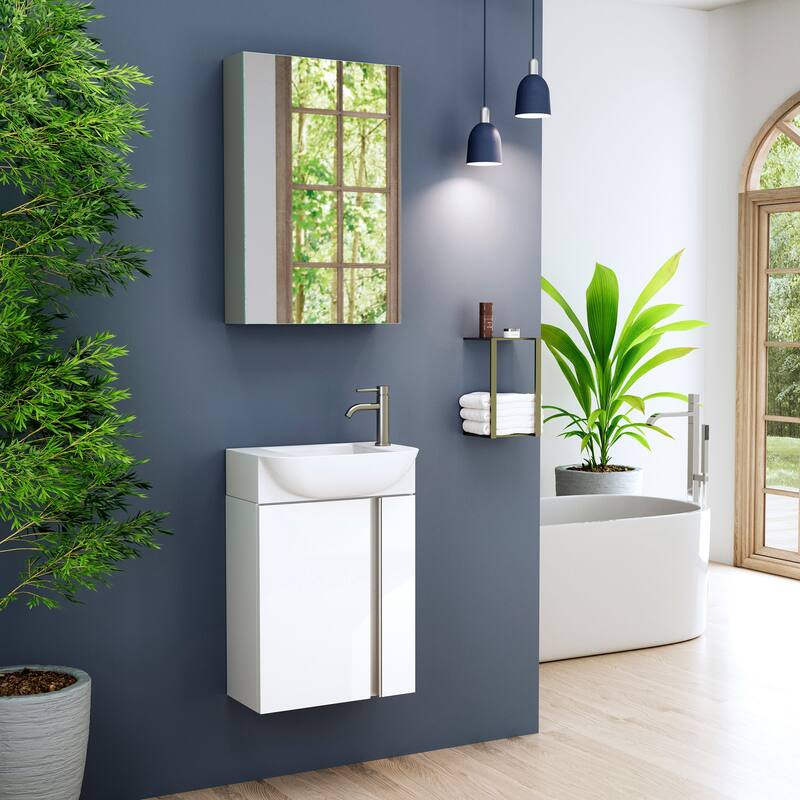 WS Bath Collections Camilia AUX45 Camilia 17-11/16" x 26-13/16"
