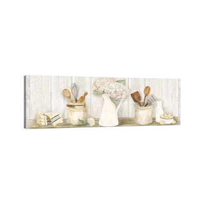 iCanvas "Vintage Kitchen Panel" by Tara Reed Canvas Print
