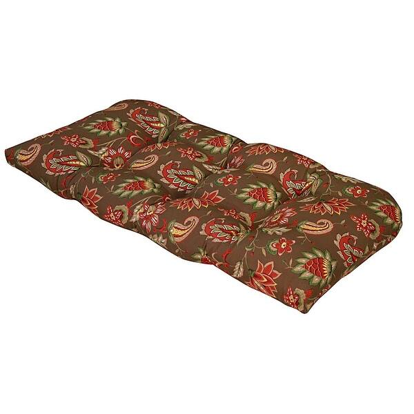 slide 2 of 3, Terrasol Marisol Outdoor Settee/Loveseat Cushion