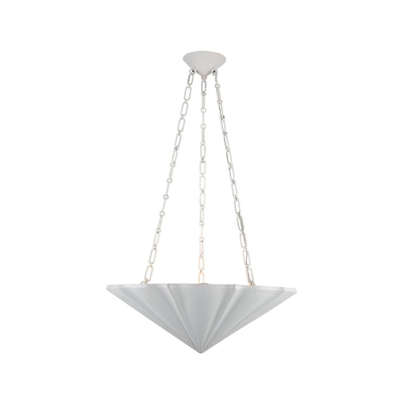 Alora Lighting CH352323 Martine 3 Light 23" Wide Chandelier - Antique White