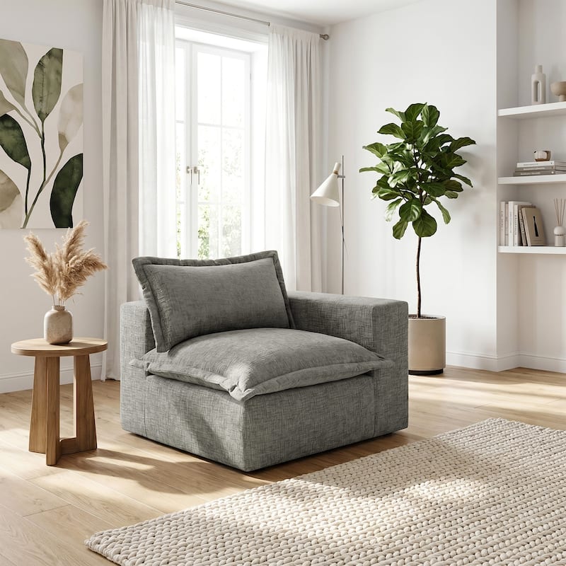 Comfy Cloud Couch Plush Modular Sectional Sofa For Living Room