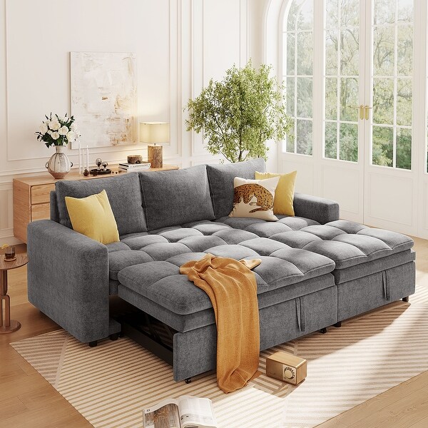 L-shaped Sectional Sofa with Double-sided Storage Chaise L-shaped Sectional Sofa with Double-sided Storage Chaise