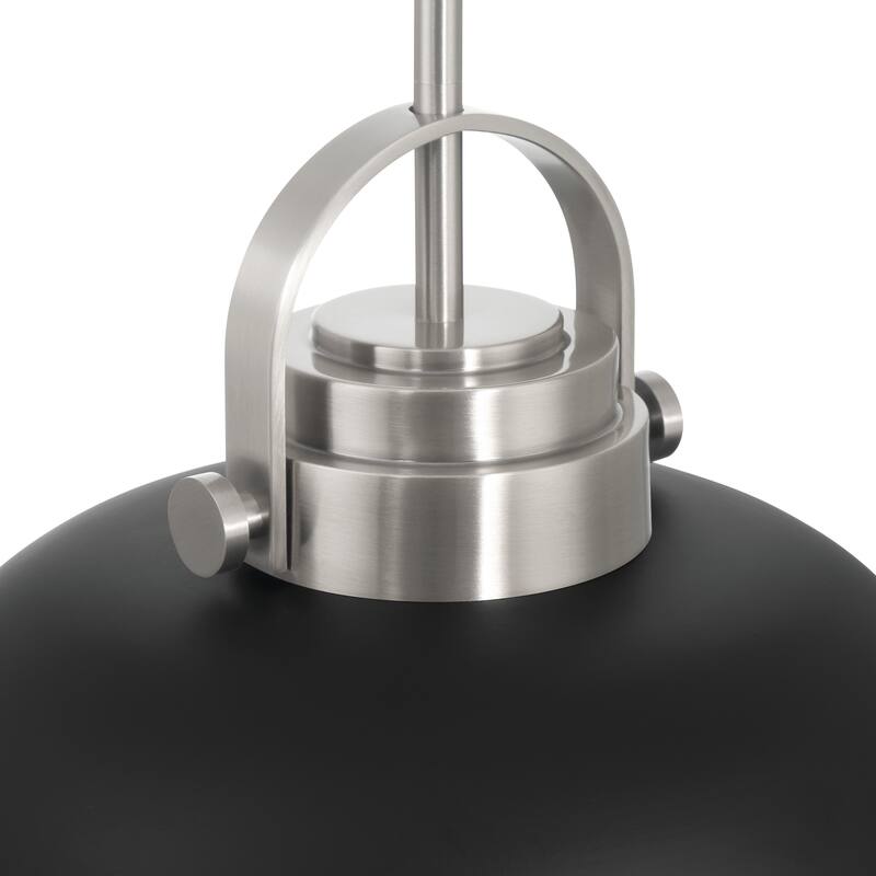 Arte Metal 2-Tone Ceiling Light - 12.0"L x 12.0"W x 9.5"H