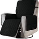 preview thumbnail 22 of 63, Subrtex Recliner Chair Cover Slipcover Reversible Protector Anti-Slip - Small Black