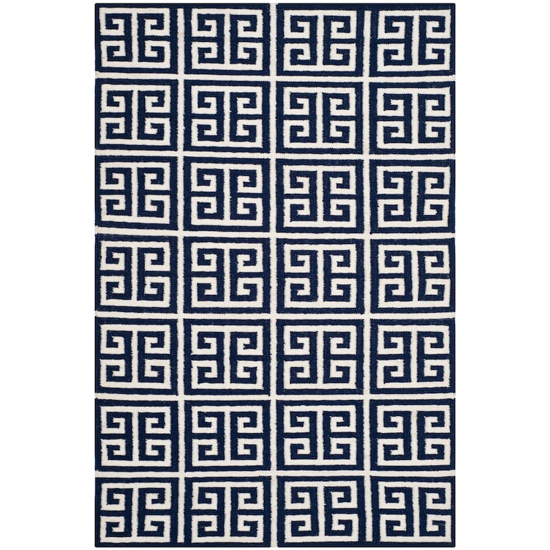 SAFAVIEH Handmade Flatweave Dhurries Oliga Modern Wool Rug