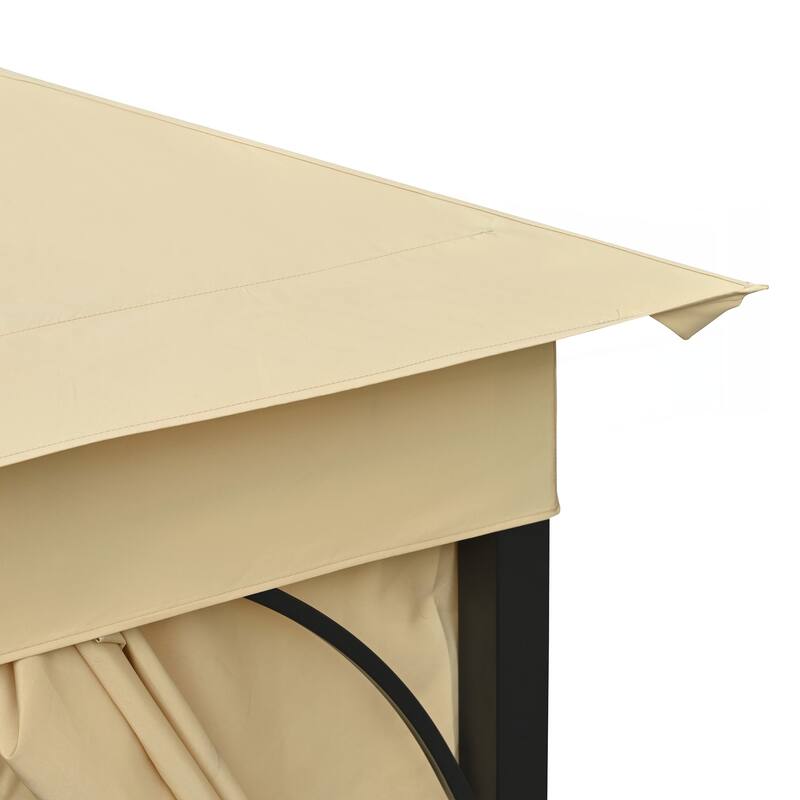 10x12 Outdoor Gazebo Tent with Double Roofs