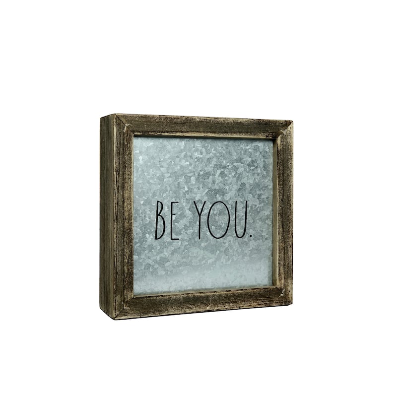 Rae Dunn Inspirational Desk/Wall Plaque