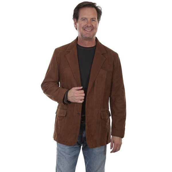 mens suede sports coat