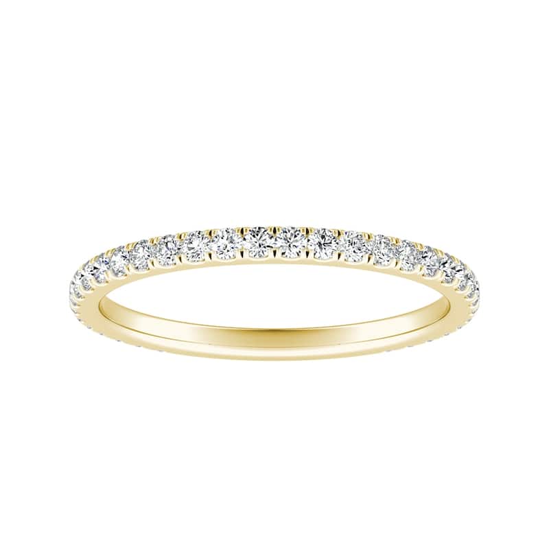 Auriya 1/3ctw Round Diamond Wedding Band 14k Gold