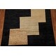 preview thumbnail 4 of 18, Vegetable Dye Gabbeh Oriental Square Area Rug Hand-Knotted Wool Carpet - 6'9" x 6'11"