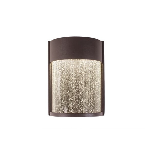 Modern Forms WS-W2408 Rain 1-Light LED ADA Compliant Outdoor Wall Sconce - 6" Wide - N/A