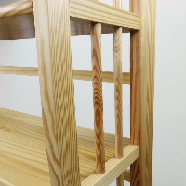 Porch & Den Edgemont Folding Stackable 27.5-inch Bookcase