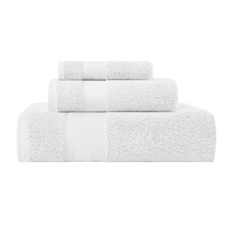 Blue Nile Miles Turkish Cotton Heavyweight 3-Piece Towel Set