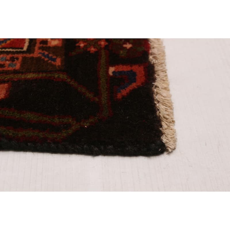 ECARPETGALLERY Hand-knotted Andelz Red Wool Rug - 4'8 x 10'8