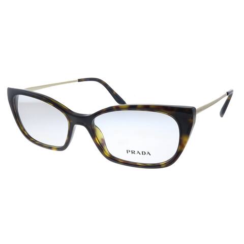 Prada Womens Havana Frame Eyeglasses 52mm