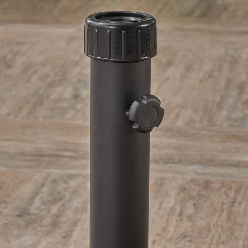 Roomfitters Square/Round 55 lbs Umbrella Base, Heavy-Duty Patio Umbrella Holder