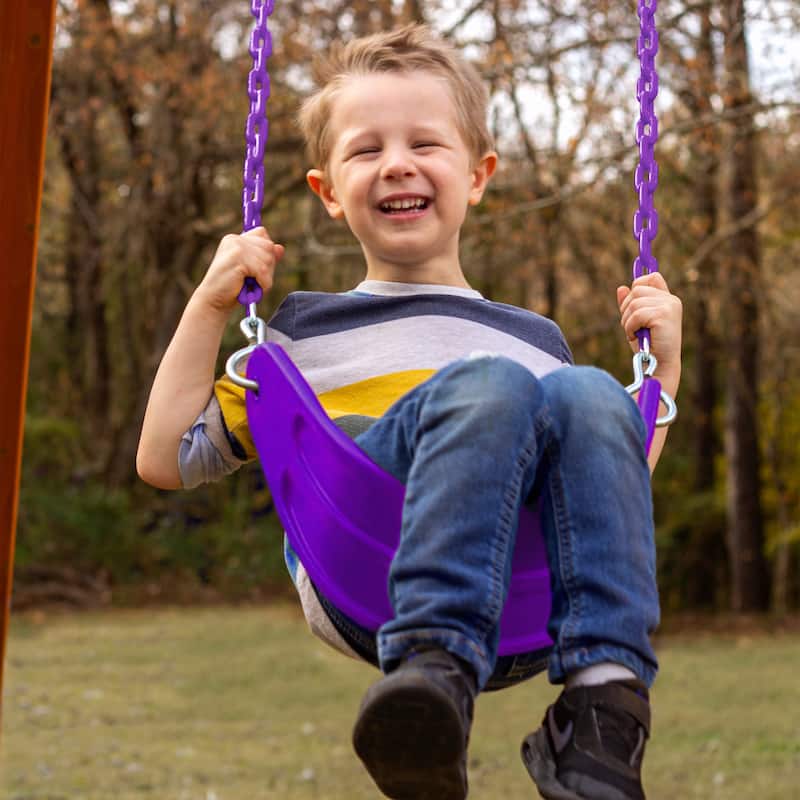 Gorilla Playsets Extreme-Duty Swing Belt with Coated Chains
