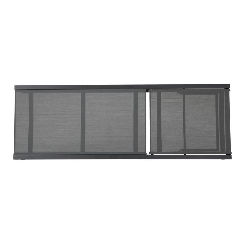 Outdoor aluminum frame mesh chaise lounge chair
