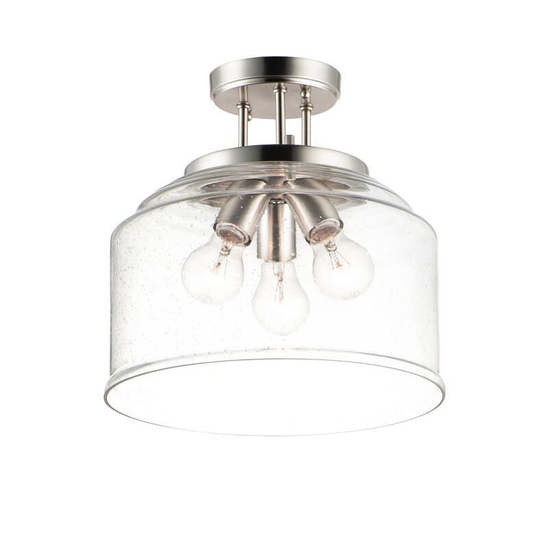Acadia 3-Light Semi-Flush Mount