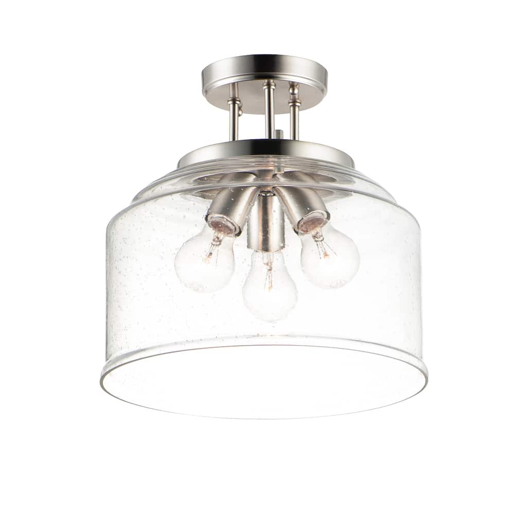 Acadia 3-Light Semi-Flush Mount