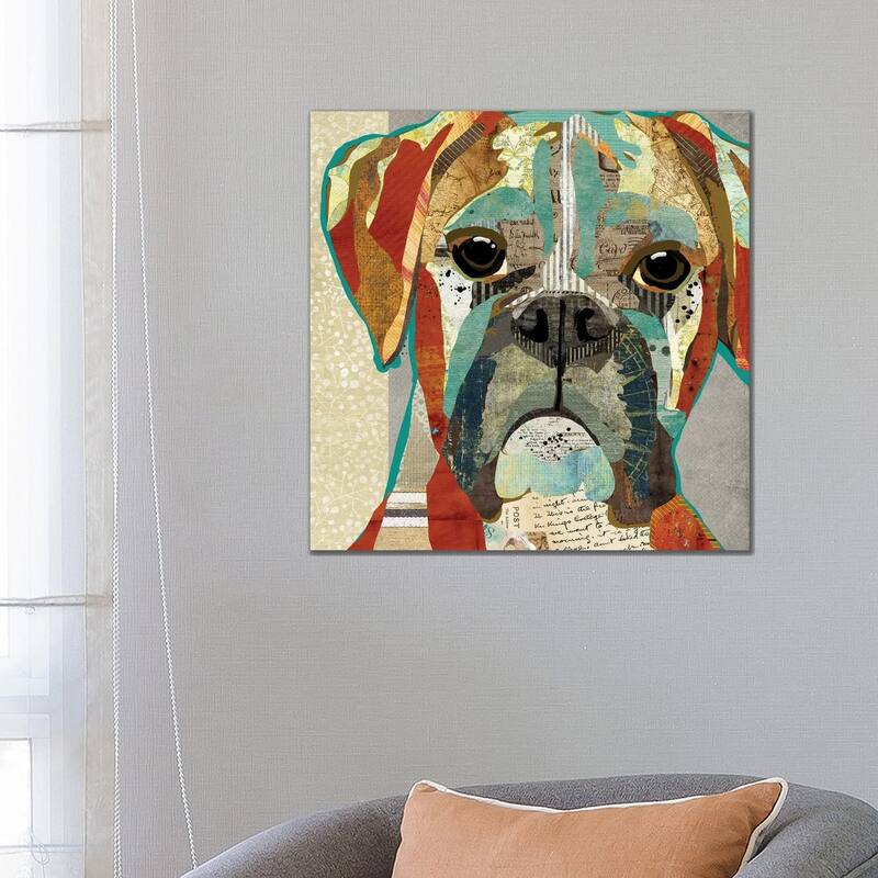 iCanvas "Boxer" by Traci Anderson Canvas Print - 26x26x1.5