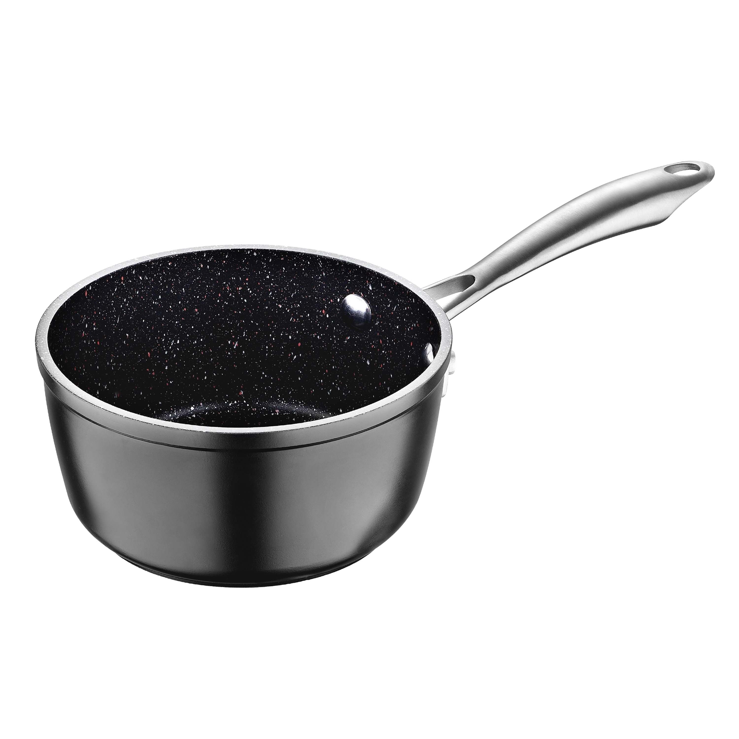 Master Cuisine 4.5 Quart Black Chicken Fryer Pan with Handle