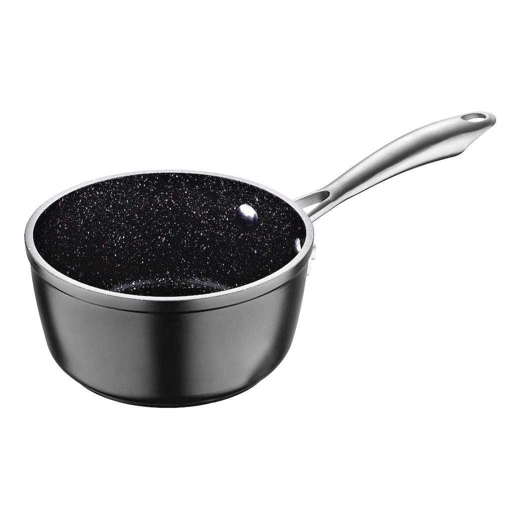 MasterPRO Vital Forged Aluminum Durable Quick Heating 1.2-Quart Sauce Pan
