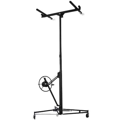 16ft Drywall Lift Rolling Panel Hoist Jack Lifter