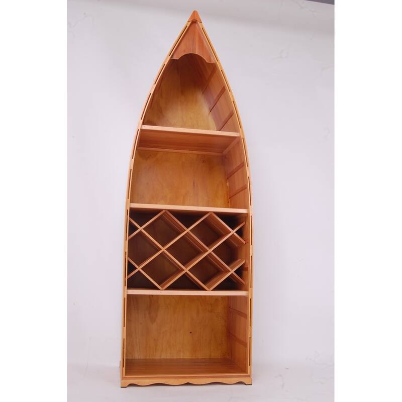 Canoe wine shelf New 5ft Tall - Multi-Color
