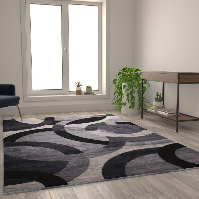 Modern Geometric Design Area Rug