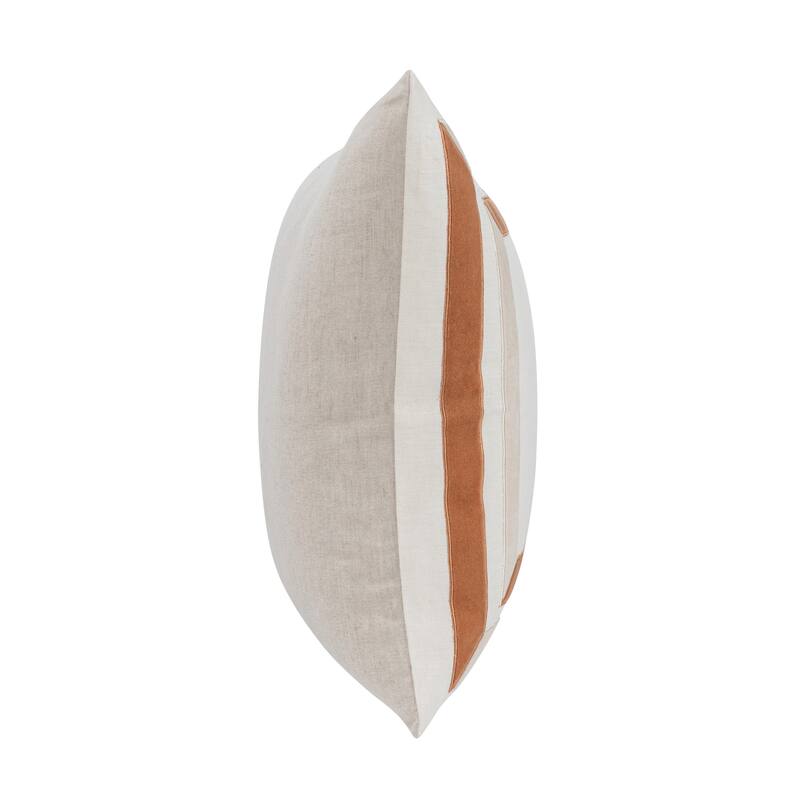 Villa by Classic Home Maybrook Linen Blend Throw Pillow