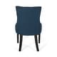 preview thumbnail 46 of 70, Cheney Contemporary Tufted Dining Chairs (Set of 2) by Christopher Knight Home - 21.50" L x 25.00" W x 36.00" H