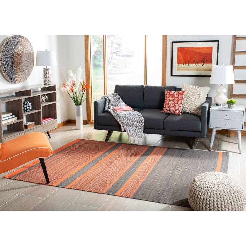 SAFAVIEH Handmade Flatweave Kilim Deva Wool Rug