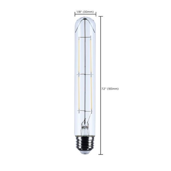 8 Watt T9 LED Medium Base Clear 5000K CCT 120 Volt