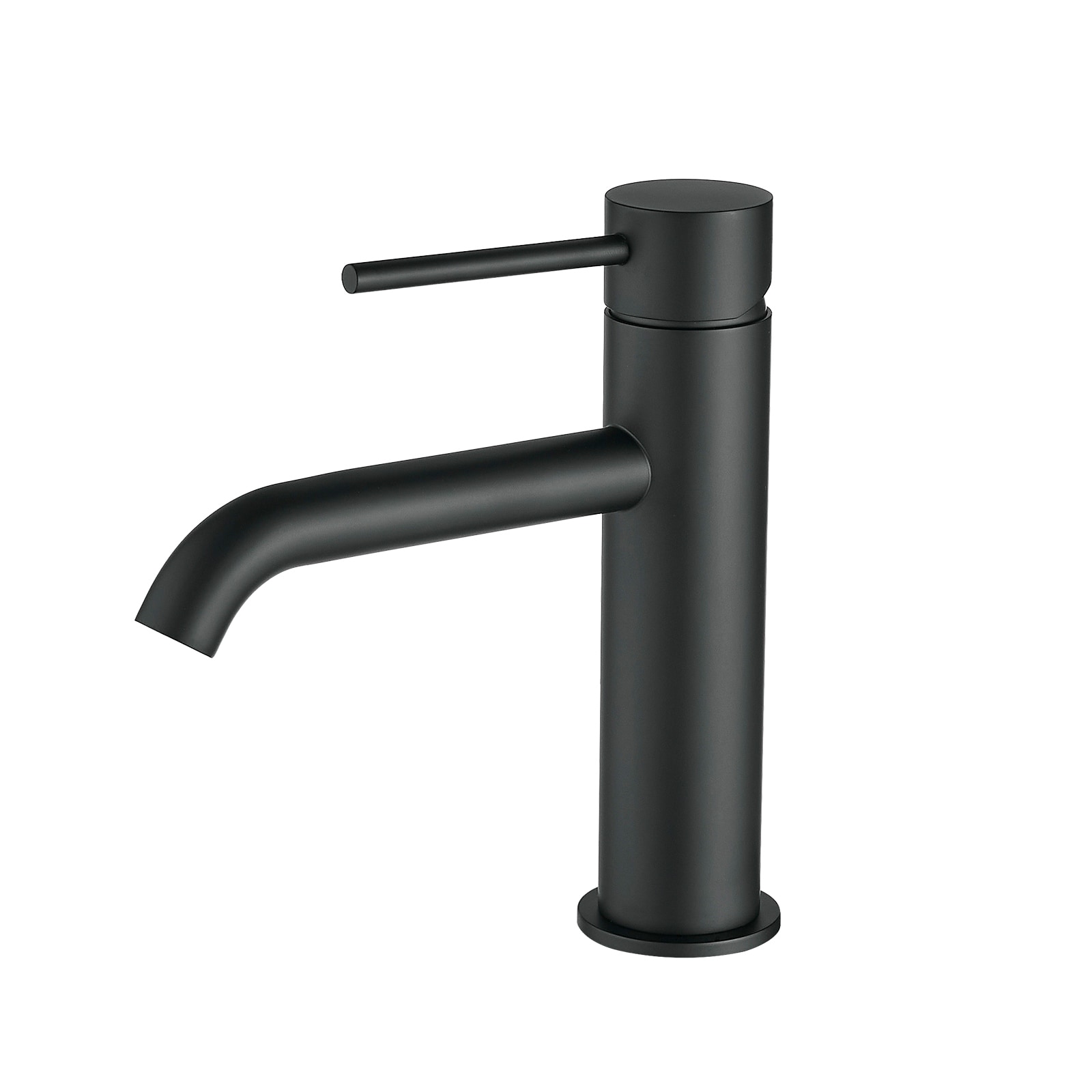 Single-Handle Deck-Mounted Bathroom Sink Faucet