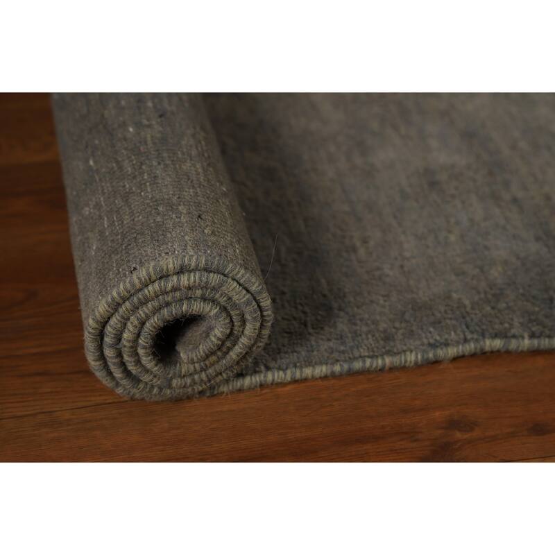 Hand Knotted Oriental 100% Wool Carpet Modern Modern Multi-Colored Gabbeh Area Rug - 4' 11'' X 3' 4''