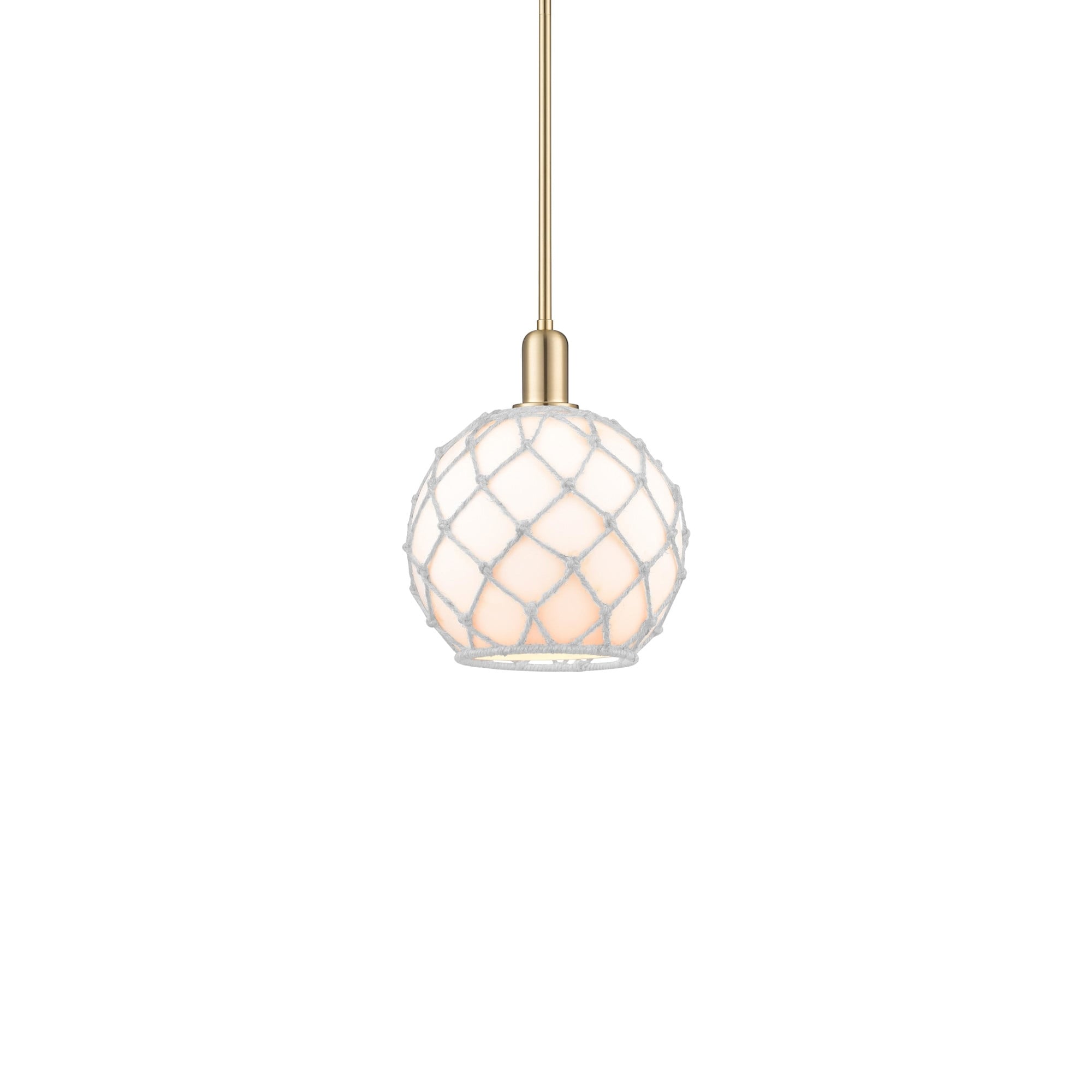 Innovations Lighting 716-1S-13-10 Farmhouse Rope Pendant Farmhouse