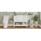 preview thumbnail 21 of 56, Christopher Knight Home - Eric 36" Bathroom Vanity with Ceramic Sink