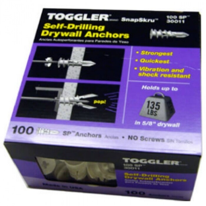 Shop Toggler 30011 Sp Self Drilling Drywall Anchors Without Screw
