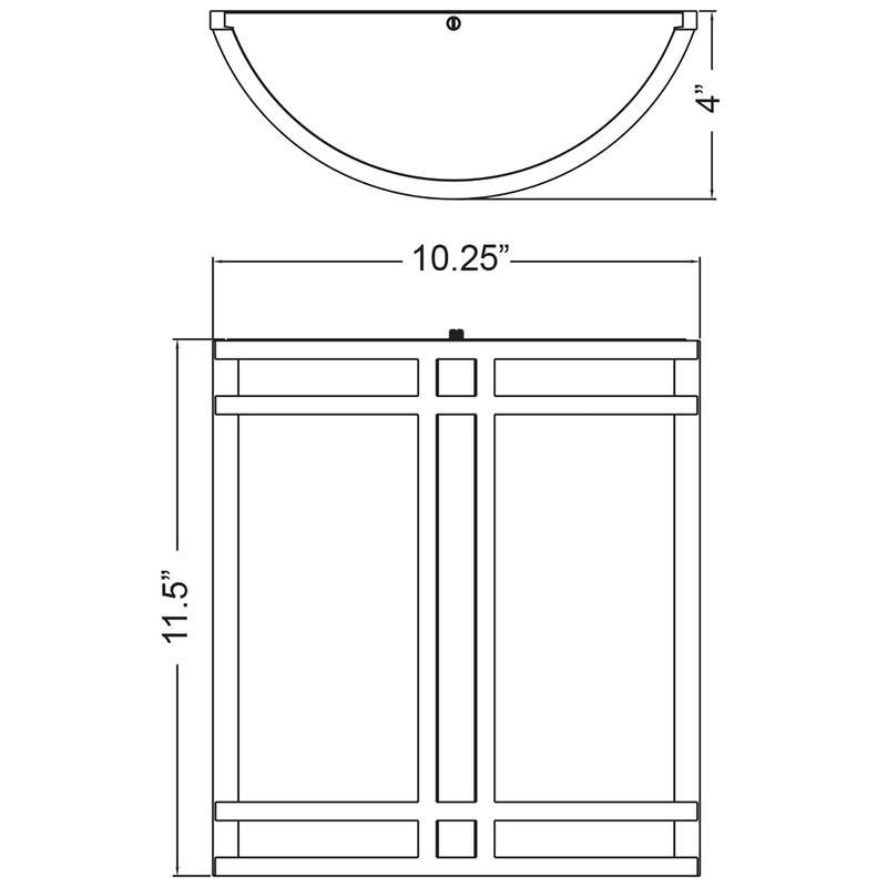 Artemis 2-light Outdoor Bronze Wall Fixture