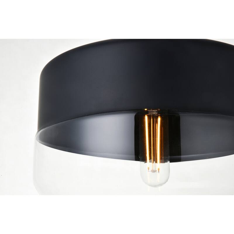 1-Light Pendant with 10 inch Clear Glass